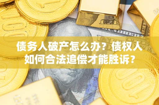 北京债务人破产怎么办？债权人如何合法追偿才能胜诉？