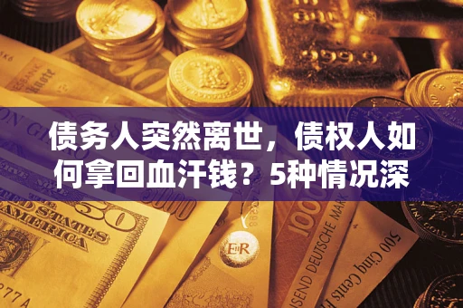 北京债务人突然离世，债权人如何拿回血汗钱？5种情况深度解析