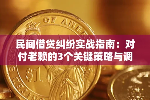 北京民间借贷纠纷实战指南：对付老赖的3个关键策略与调解盲区解析