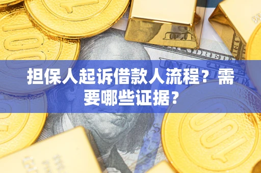 北京担保人起诉借款人流程？需要哪些证据？