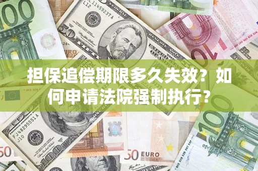 北京担保追偿期限多久失效？如何申请法院强制执行？