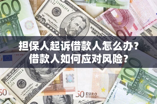北京担保人起诉借款人怎么办？借款人如何应对风险？