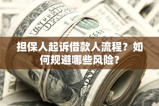 北京担保人起诉借款人流程？如何规避哪些风险？