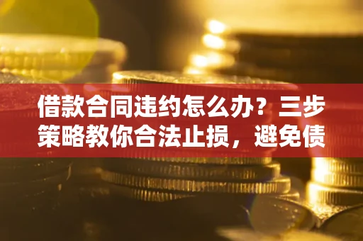 北京借款合同违约怎么办？三步策略教你合法止损，避免债务危机升级