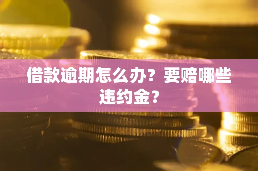 北京借款逾期怎么办？要赔哪些违约金？