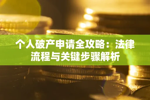 北京个人破产申请全攻略：法律流程与关键步骤解析
