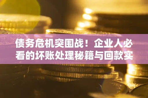 北京债务危机突围战！企业人必看的坏账处理秘籍与回款实战指南